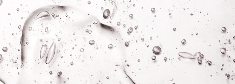 Image of gel like substance to represent salycylic acid