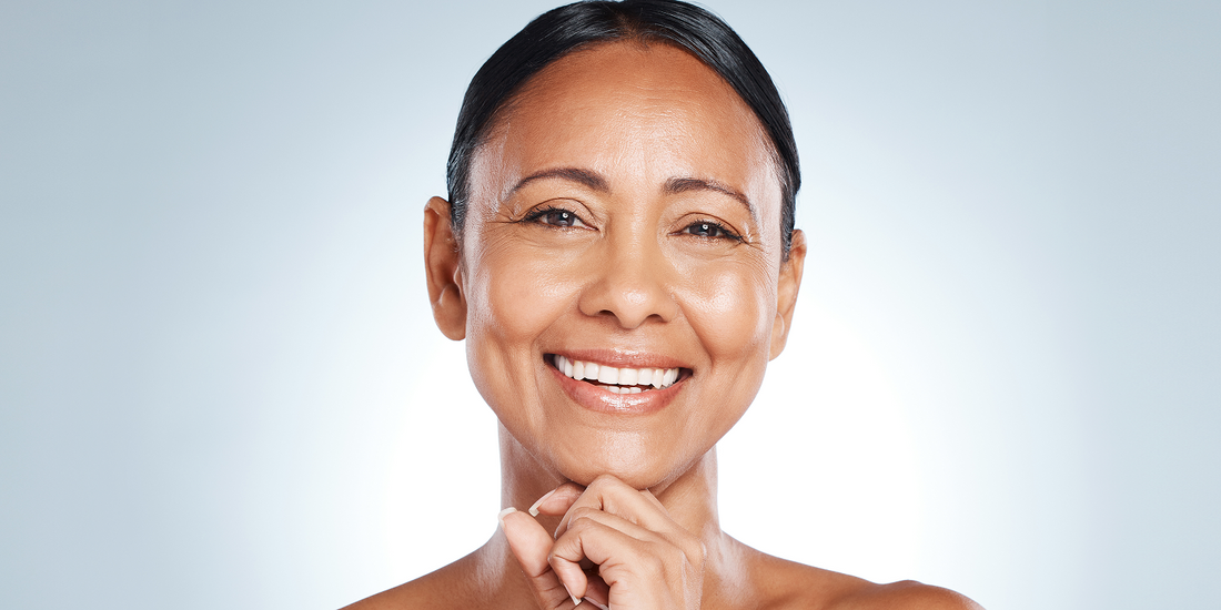 Caring for mature oily skin
