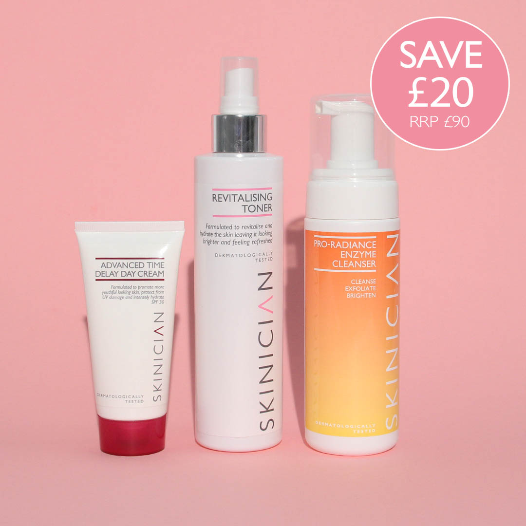 Ageing Skincare Kit | Cleanser, Toner & SPF Moisturiser