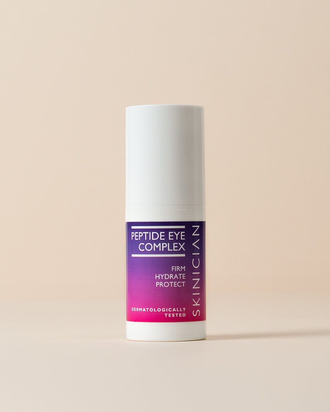 Peptide Eye Complex by Skinician on a beige background