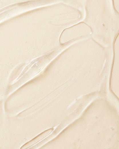 Close up of gel texture on beige surface