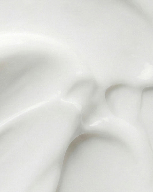 Closeup of lightweight, cream texture of Purifying Day Moisturiser