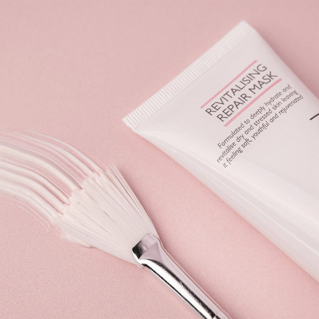 SKINICIAN Revitalising Repair Mask texture shown with a brush